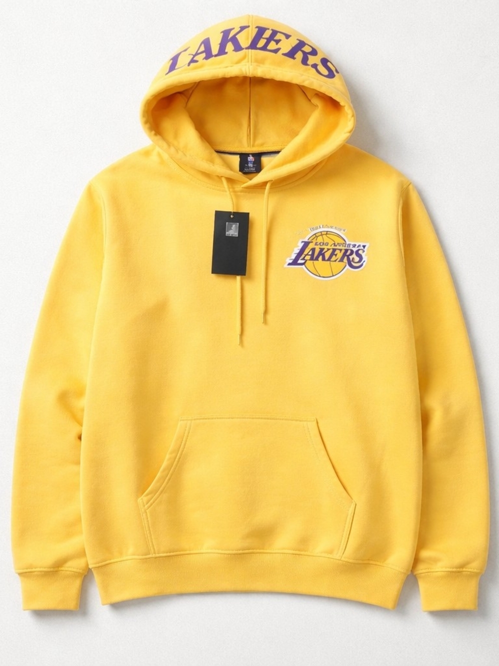 Men’s Yellow Pullover Hoodie